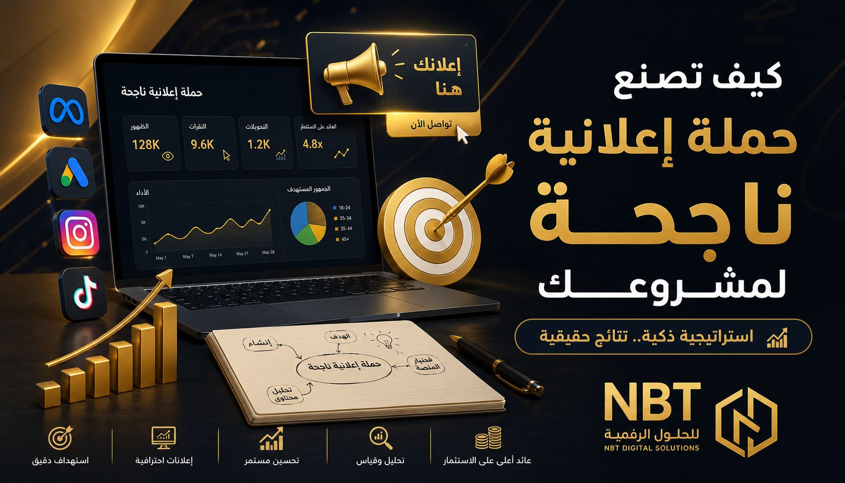 كيف تصنع حملة إعلانية ناجحة لمشروعك؟ 1 كيف تصنع حملة إعلانية ناجحة لمشروعك؟NBT